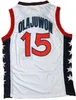 Maillots de basket-ball 199 6 Dream US Team Basketball Jersey Hakeem Olajuwon Jersey Penny Hardaway Charles Barkley Reggie Miller Scottie Pippen Grant Hill Karl