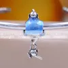 925 Sterling Silver Genie Lamp Charm Bead Cinfit