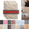 Adesivos de parede 10 PCs 3D Painéis de espuma auto -adesiva Decoração da casa da casa da sala de estar de tijolos de tijolos de tijolo decoração 221116