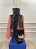 GaoDing Boots 2022 Herfst- en wintertemperament slanke hakplatform knie lengte laarzen vrouwelijk sexy puntig elastisch high