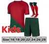 maillot portugal jersey camiseta portugal 2024 25 FERNANDES BERNARDO JOAO FELIX world cup portugal retro kit men kids kit socks ronaldo jersey