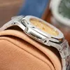 Superclone 3K 5711 8 mm CAL324C Luksusowe zegarki dla mężczyzn Pate Philipp Watch The najbardziej luksusowe żółte lustro męskie zegarek mechaniczny na rękę EJI4