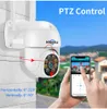 Caméras dôme Hiseeu 8MP 4K PTZ IP Caméra WiFi Extérieure Audio bidirectionnel CCTV Sécurité 1080P 3MP 5MP Surveillance vidéo intelligente iCsee P2P 221117