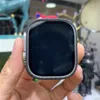 Apple Watch Ultra 49mm 범퍼 커버 시리즈 8 7 41mm 45mm용 정품 탄소 섬유 슬림 케이스