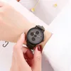 Нарученные часы женский случайный браслет Quartz Ladies смотрят маленький циферблат кожаный ремешок Женские часы запястье Relogio feminino подарок
