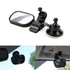 Accessoires intérieurs 2 en 1 Mini sécurité bébé vue miroir ventouse Clip style réglable siège arrière de voiture rétroviseur