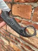 H1203 Coltello a lama fissa per esterni A2 Lame con rivestimento in titanio Full Tang G10 Maniglia per campeggio all'aperto Escursionismo Coltelli tattici con Kydex