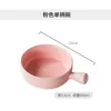 Bowls Baked Rice Bowl Nordic Style With Handle Baking Pasta Plate Simple Household Tableware Soup Noodle Salad