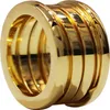 Top Love Ring Mens Rings Classic Luxury Designer Jewelry Women Men Titanium Steel Eloy Gold-Plated Gold Rose Silver Par Party 258p