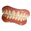 Diğer Ağız Hijyeni Silikon Üst Alt Yanlış Diş Kozmetik Mükemmel Gülme Kaplama Protez Macun Araçları Sahte Anında Gülümseme 221114