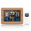 Alarm Clock Digital Temperature Humidity Wireless Barometer Forecast Weather Station Electronic Watch Desk Table Clocks