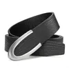 Fashion Buckle ￤kta l￤derb￤ltesbredd 3,8 cm 3 stilar mycket kvalitet med boxdesigner m￤n kvinnor m￤n b￤lten aaa09726