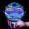 Magic Balls Flying Ball Leksaker Hover Orb 2022 Controller Mini Drone Rgb Lights Spinner 360 Roterande Spinning Ufo Säker för barn Adtsblu Am96S