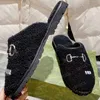 Australien päls scuff toffel designer glider vinter snö stövlar herr kvinnor ull mule plysch varma sandaler flip flops slingrar skor stor storlek 48 med låda nr430