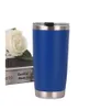 20oz car cup Stainless Steel Tumblers Thermal Coffee Cup Beer Cups With Seal Lid Straight Mugs GC1119X1