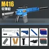 Manual Soft Bullet Toy Gun Blaster M416 Rifle Sniper Shounter Launcher Airsoft With Shells For Boys Children Outdoor Games