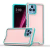 Telefoonhoesjes voor T-Mobile RevVL 6 Pro met 4 versterkte hoeken TPU PC Multi-layer strents strenthende bescherming kras en vingerafdrukbestendige afdekking