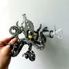 Octopus Smoking Bong Hookahs Glass Rigs Water Pipe Dab Rig for Smoking Heady Handmade Recycler Bubbler