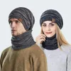 Bandanas 2022 Winter Cycling Scarf Caps Men Women Balaclava Outdoor Hiking Neck Tube Warm Knitted Thermal Thick Fleece Wool Head Cover