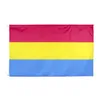 Bandera del arco iris Decoración colorida del partido del festival Banderas del orgullo LGBT Lesbianas Gay Bisexual Transgénero LGBT-Orgullo amistoso Banners SN229