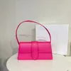 مصمم Le Bambino Leather Counter Bag Chiquito Long Velvet Handbag Bags Fluffy Luxury Hand Flap Tote Noeud إصدار Grand Pink