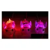 Party Favor Electric Walking Singing Musical Light Up Pigła z smyczy dzieci LED Flash Pet Boys Girls Party Favours bez baterii DH62O