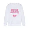 Designer hoody broderi med tigerhuvud hoodies mens pullover kvinnor maglione hoodies o-hals casual lös jumper topp tröja