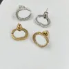 925 brincos de prata designer jóias moda brinco de ouro g para mulheres festa studs aros casamento amor noivado para caixa de noiva