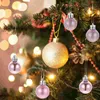 Party Decoration 24pcs Xmas Tree Hanging Decor Christmas Sphere Bauble Pendant 3cm