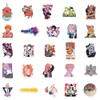 50pcs graffiti deskorolka naklejki anime piła łańcuchowa do laptopa samochodowego iPad rower motocyklowy hełm PS4 Telefon Dzieciowe zabawki naklejki na naklejkę na walizkę PVC