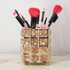 Storage Boxes Fashion Ladies Makeup Brush Holder Cosmetic Eyebrow Pencil Box Vase Desktop Decor