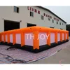Free Delivery outdoor activities custom made Inflatable Maze 9x9m Interactive Maze labyrinth field haunted house