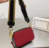 Designer Mini Snapshot Box Schoudertassen Luxe mode Handtas Zakken M Wide Riem J Vintage Camera Small Crossbody Messenger Bag vrouwen Cross Body Marc