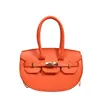 2023 Designer Tassen De Tote Ontwerp Handheld Vrouwen Tas Nieuwe Knop Shell Eenvoudig Patroon Crossbody Schoudertas 5678