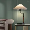 Lampes de table Plume au chevet nordique de style nordique base Tiffany Stone Stone Ceramic Gourd Lamp Purple chambre