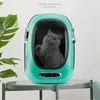 犬のカーシートカバーキャットキャリーUSBインテリジェントバッグペットドッグ猫温度制御バックパックトラベルスペースケージ通気性子犬バッグ