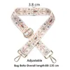 Bag Parts Accessories Wide Adjustable Replacement Strap Shoulder Handbag Belt Nylon Colored 221116