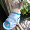 أزياء القط ملابس الصوف دافئة جرو ناعمة هريرة لقطعة صغيرة من القمصان الشتوية