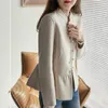 Women's Wool Blends Chic Women Woolen Coat Spring Autumn Single-Breasted Short Jacket Woolen-Blend White Black Slim Ladies Outerwear Tops 221117