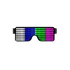 Party Favor Led Light Up Lunettes Party Favors Festivel Glow Clignotant Affichage Diy Animation Obturateur Nuances Atmosphère Props Drop Deli Dhgfs