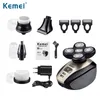 Hair Trimmer Kemei Shaver KM-1000 360 Rotary 5D Dynamic Shaving System Head Wet and Dry Reclable Razor for Beard Shaver
