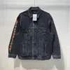 Duyou Mens Jackets Metal Black Japanese Denim Studge Eversize Scenters Classic Dished Fashion for Men Women Stupl Tops 851083