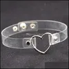 Chokers Hold Heart Cheker Colar Colar Chokers Women Colares Collar Ring Ring Jewelry Drop Delivery Pingents Dhivr