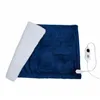 Others Apparel Heating Blanket Grey Flannel Electric Heated Throw Drop Delivery Apparel Dhbzu