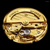 Orologi da polso scheletro automatico orologio meccanico da uomo di lusso 42mm acciaio inossidabile cristallo di zaffiro impermeabile KASSAW 2022