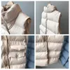 Gilets pour femmes Automne Hiver Coton Femmes Dames Casual Gilet Femme Sans Manches Longue Veste Slim Fit Chaud Puffer Manteau 221117