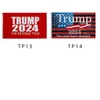 Drapeau Trump 3x5 pieds, drapeaux électoraux 2024, bannière Donald The Revenge Tour, 150x90cm