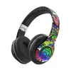 Wireless Bluetooth Headband Headphones DR46 MP3 MP4 Stereo Earphones Noise Cancelling Headband Headphone Comics Fashion Kids