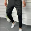 Pantaloni da uomo Pantaloni da uomo Accattivanti Poliestere resistente all'usura Pantaloni sportivi da esterno Cargo da uomo per l'autunno