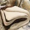 بطانيات صوف الشتاء بطانية السرير السميك السرير أريكة دافئة غطاء الكبار لحاف سوبر ناعم انتشار الملكة مزدوجة رمي 221116